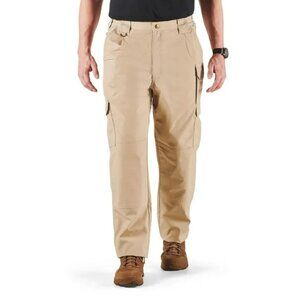NWT 5.11 Tactical Taclite Pro Pant Mens 46 Large Unhemmed Tdu Khaki 74273L